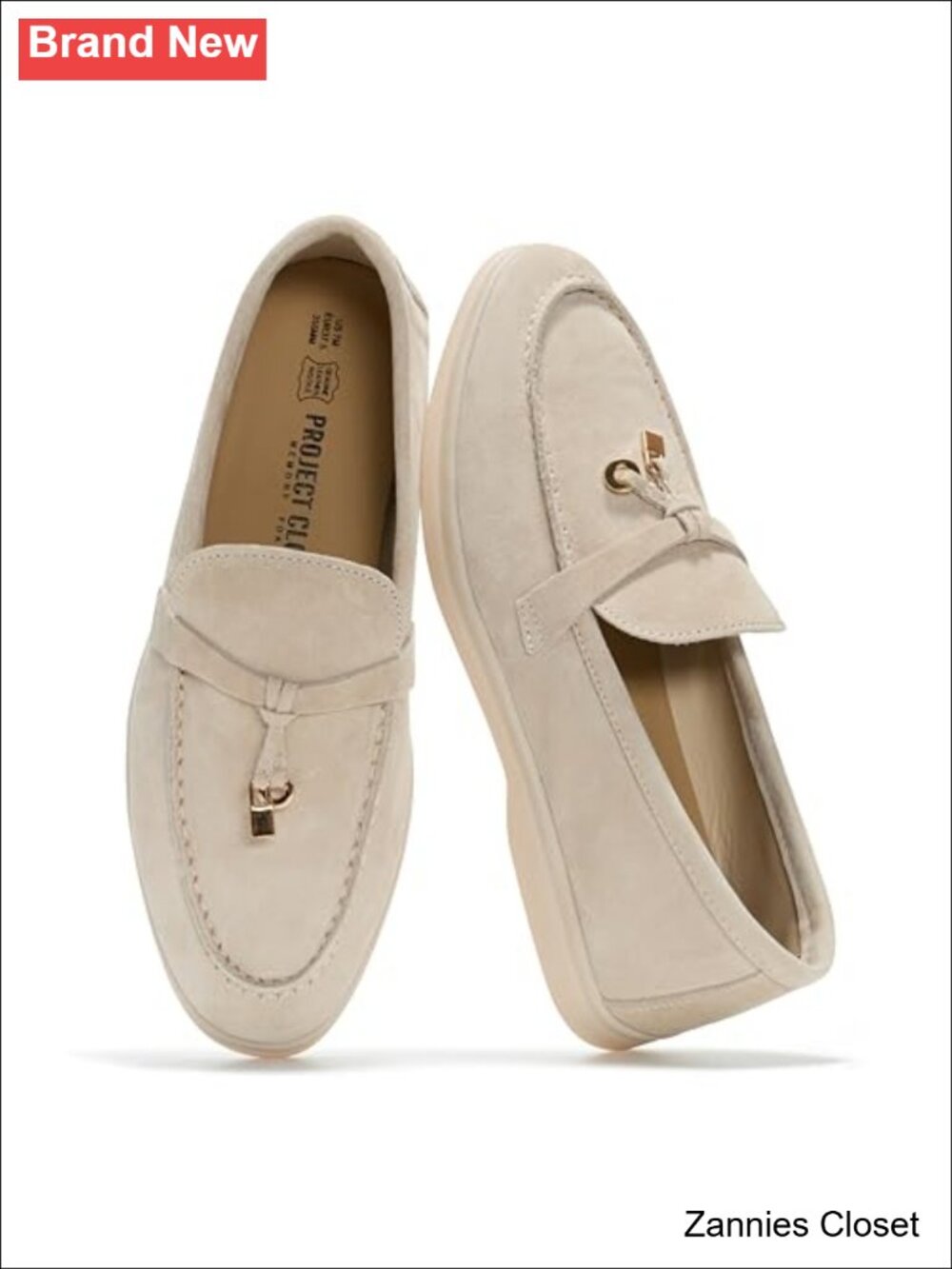 ✨ Genuine Leather Loafers for Women Slip-On Mocc Penny Loafers